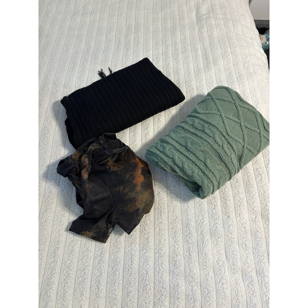 SHEIN Bundle 3 Piece, 2 Dress 1 Sweater, Womens XS/Small Academia Summer Grunge